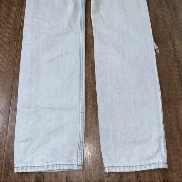 Levi's 90s Low pro Baggy straight denim jeans 24 Mid Rise vintage distressed - Picture 12 of 14